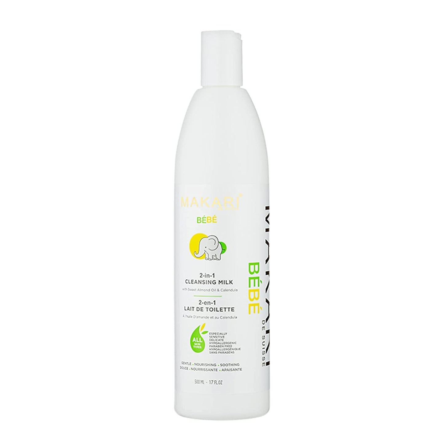 Makari Baby 2-in-1 Cleansing Milk 500ml