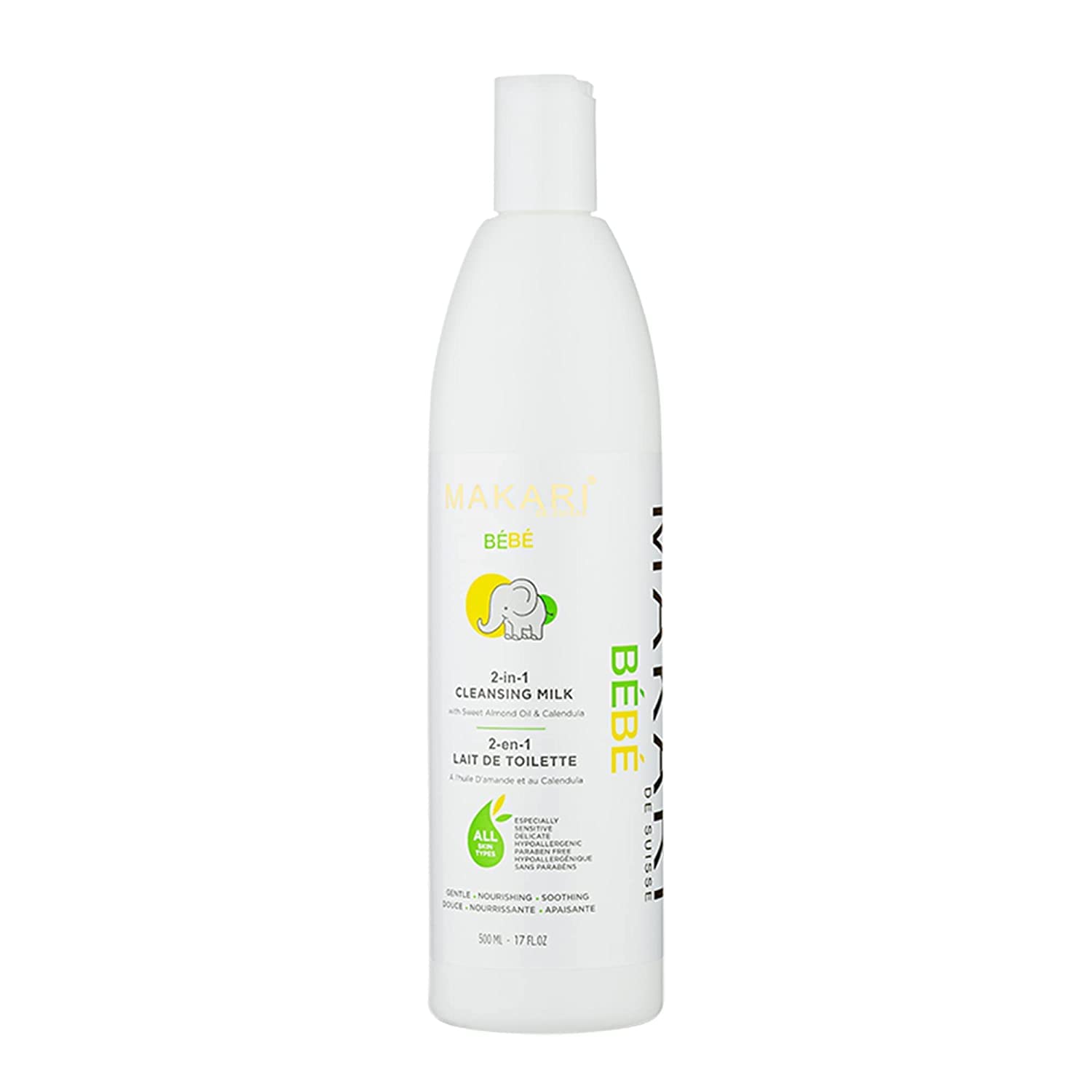 Makari Baby 2-in-1 Cleansing Milk 500ml