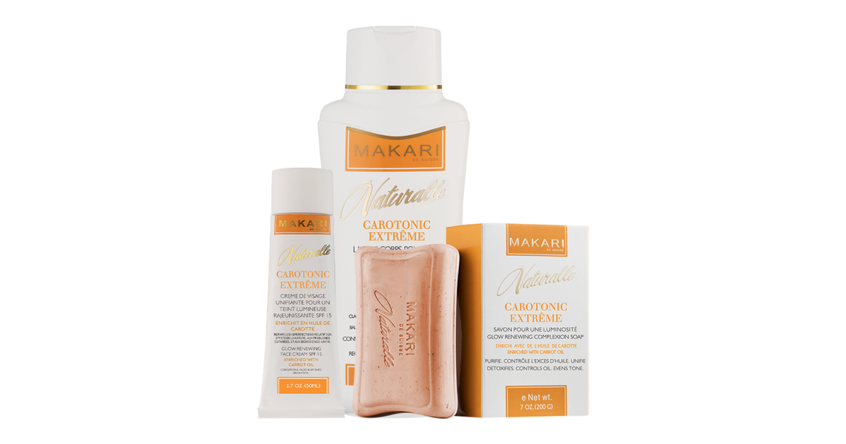 Makari Naturalle Carotonic Extreme Trio Value Kit