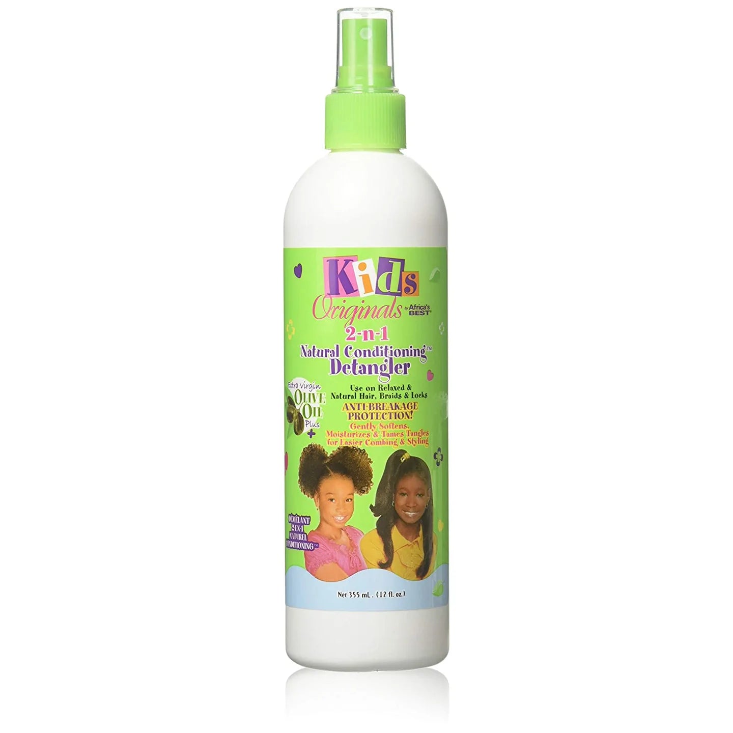 Africa's Best Kids Original 2-n-1 Natural Conditioning Detangler 355ml