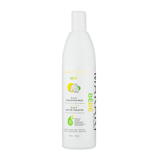 Makari Baby 2-in-1 Cleansing Milk 500ml