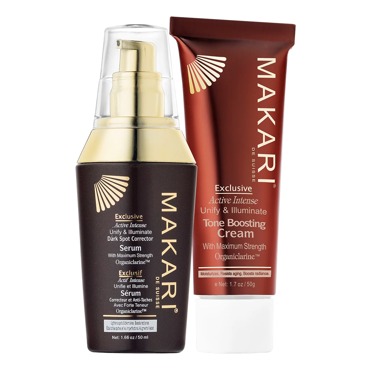 Makari Exclusive Face Cream and Serum Combo
