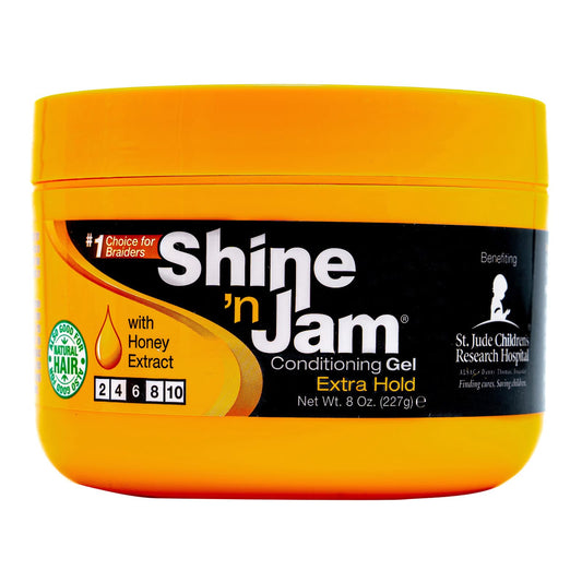 Shine N Jam Extra Hold Conditioning Gel 8oz