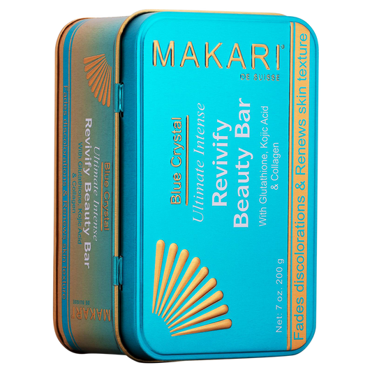 Makari Blue Crystal Revivify Beauty Bar Soap