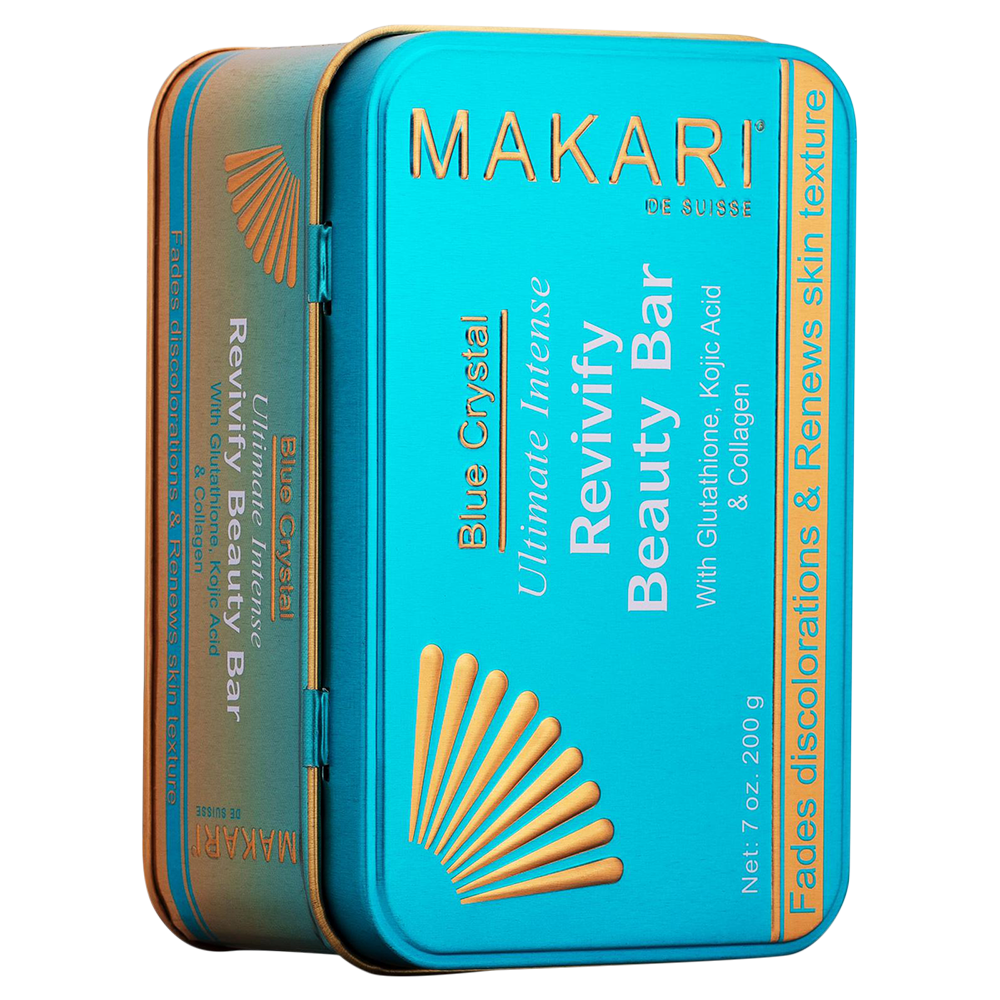 Makari Blue Crystal Revivify Beauty Bar Soap